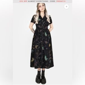 NWT Rosanella Floral Print Midi Shirt Dress 🧚‍♀️